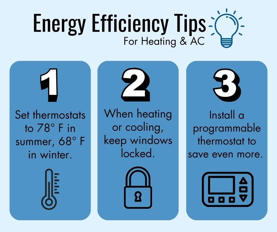 Energy Efficiency Tips - Heating & AC