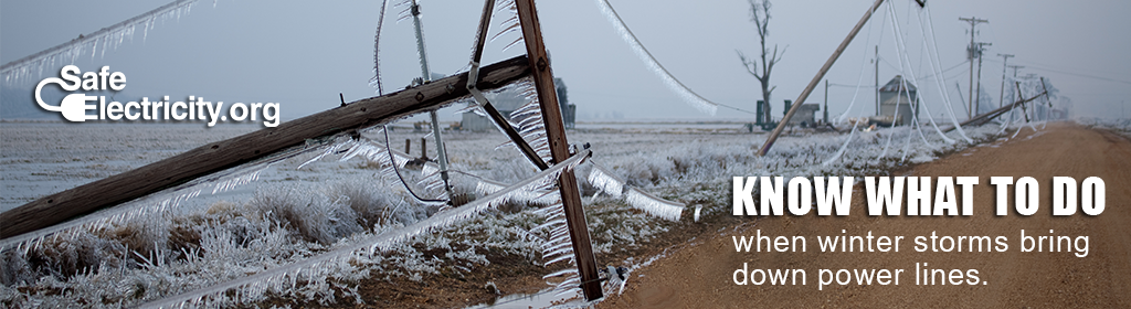 Winter Power Lines Down